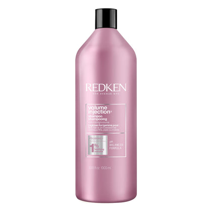 Redken Volume Injection Shampoo 33.8 fl oz front view