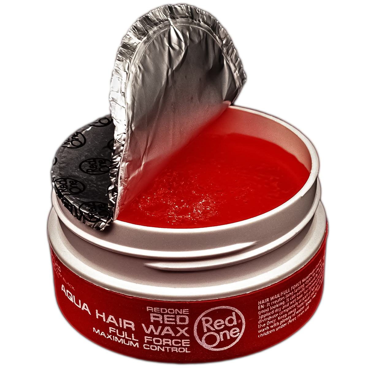 Redone Aqua Hair Wax 150ml Red on a styling table