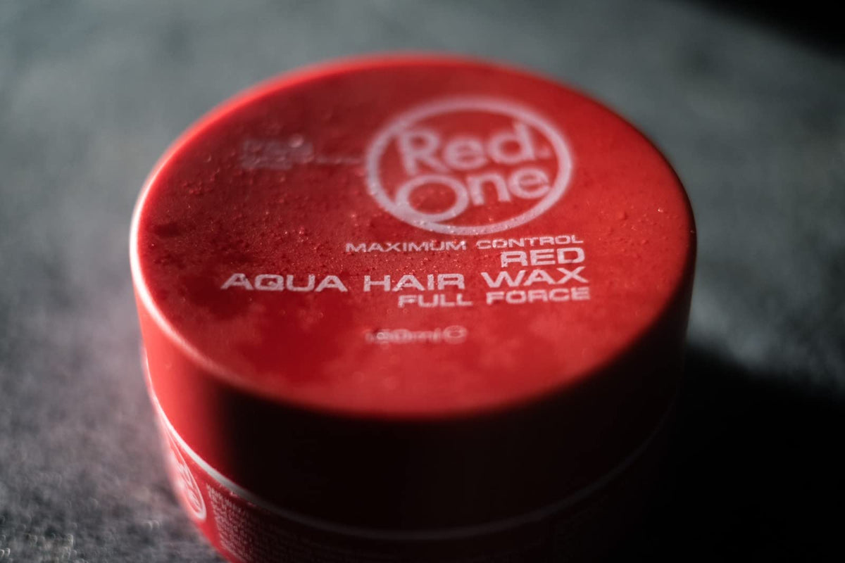 Redone Aqua Hair Wax 150ml Red packaging details
