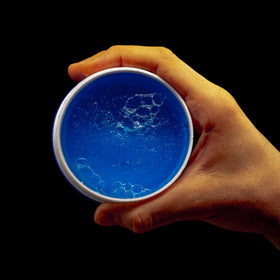 Redone Aqua Hair Wax Blue back view of packaging