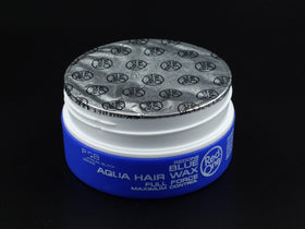 Redone Aqua Hair Wax Blue on a bathroom counter