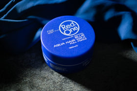 Redone Aqua Hair Wax Blue texture close-up