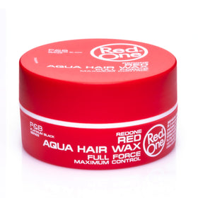 Redone Hair Wax Red with a barber's tools