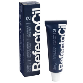 RefectoCil Hair Tinting Kit packaging with instructions and ingredients