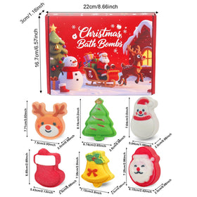 Reindeer bath bomb from WARMLIFE Christmas collection