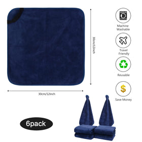 Reinforced edges of SINLAND Microfiber Facial Cloths