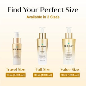 REJURAN Dual Effect Ampoule 10ml with other skincare products