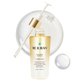 REJURAN Dual Effect Ampoule front view with packaging