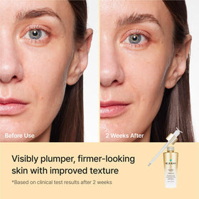 REJURAN Dual Effect Ampoule texture on skin