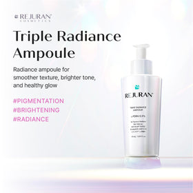 REJURAN Triple Radiance Ampoule bottle close-up