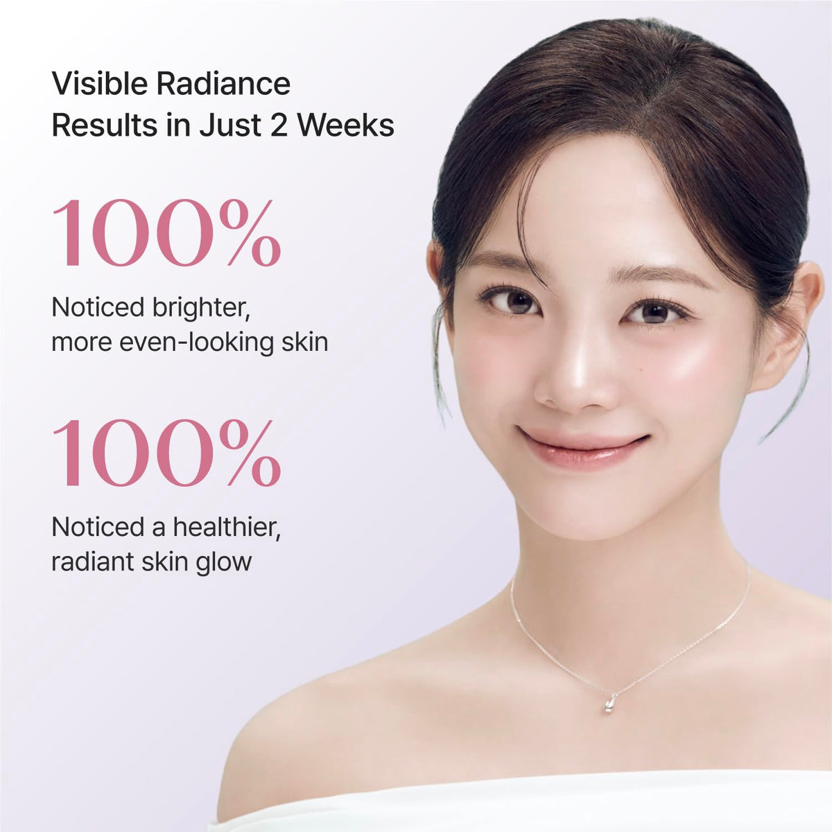 REJURAN Triple Radiance Ampoule texture on hand