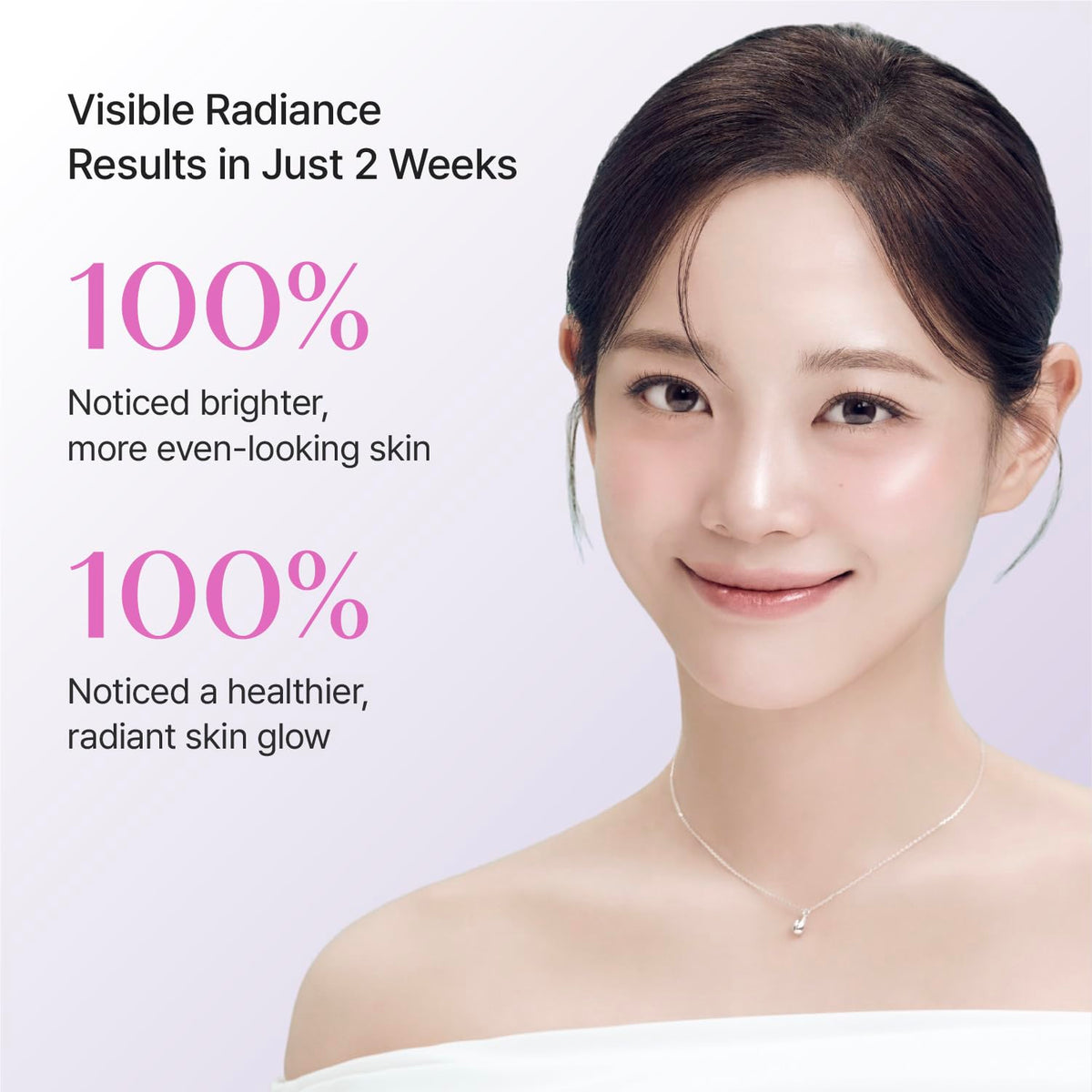 REJURAN Triple Radiance Ampoule texture on hand