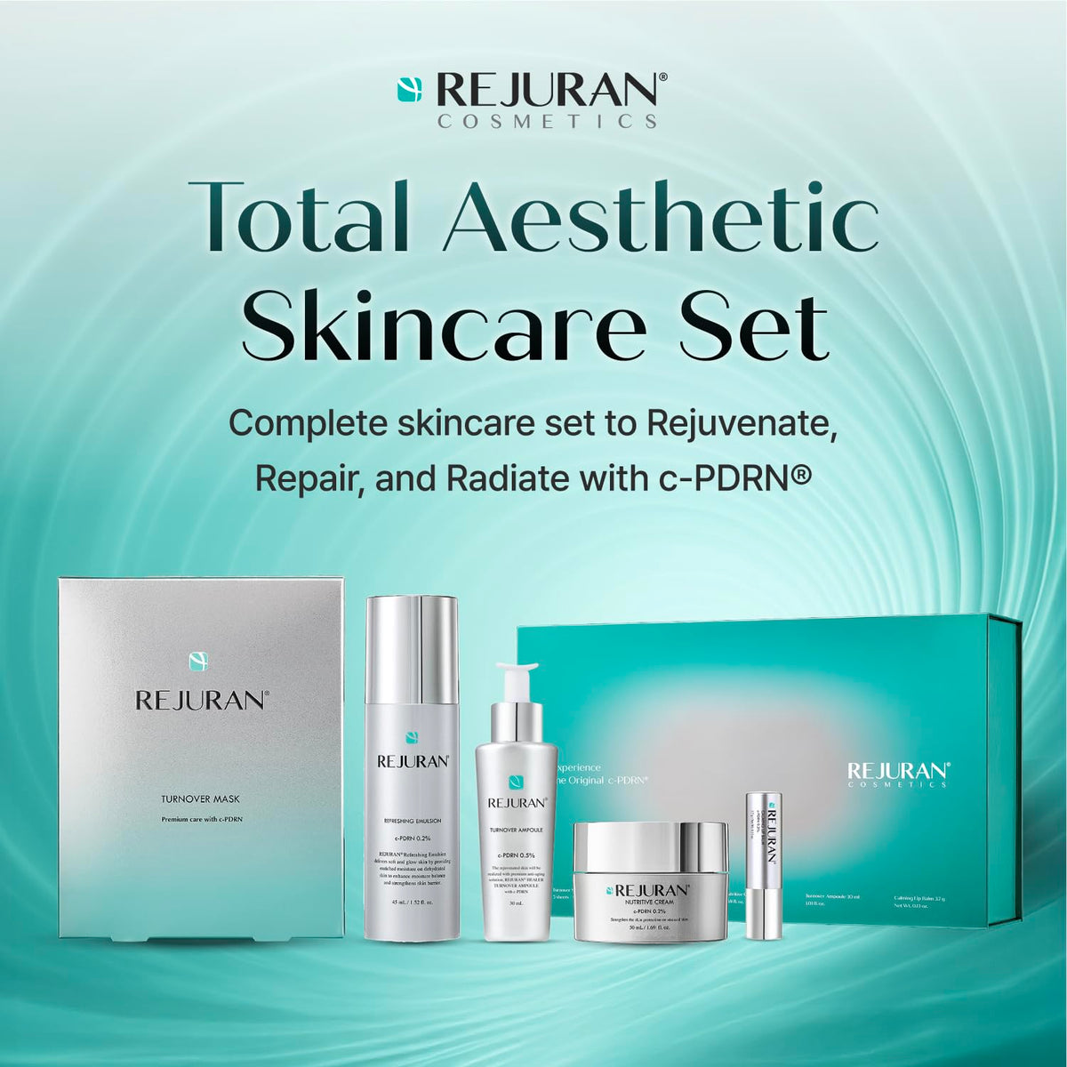 REJURAN Turnover Ampoule bottle close-up
