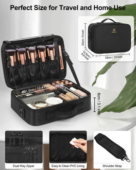 Relavel Makeup Bag lightweight design for travel