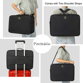 Relavel makeup organizer with multiple storage compartments