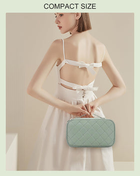 Relavel Small Makeup Bag in travel setting