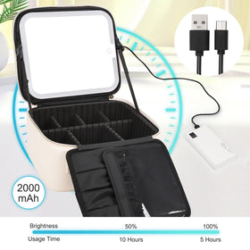 Relavel Travel Makeup Bag in a lifestyle setting