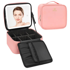 Relavel Travel Makeup Bag pink packaging