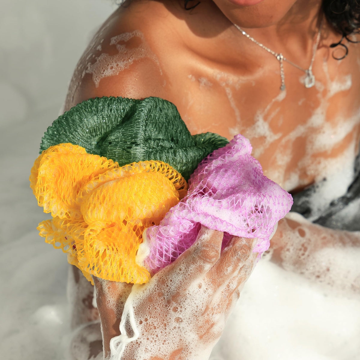 RelaxScene Authentic African Net Sponge packaging