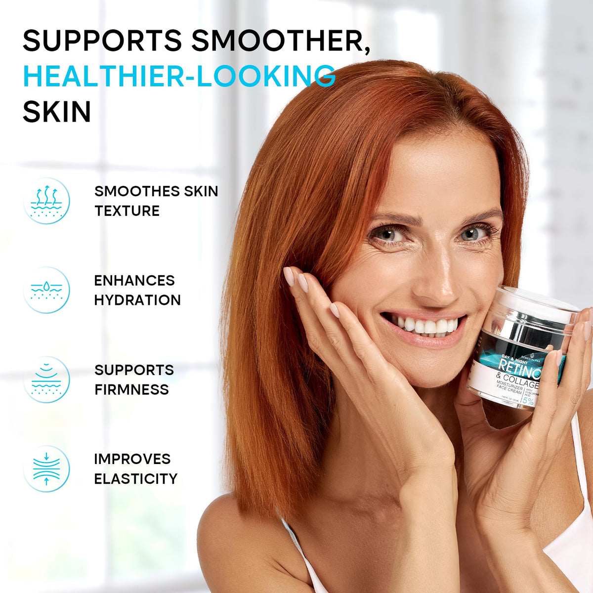 REMEDIAL PURITY AESTHETICS EXPERIENCE Face Moisturizer Retinol Cream application on skin