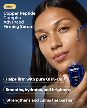 Remedy Science Copper Peptide Complex Firming Serum bottle with label