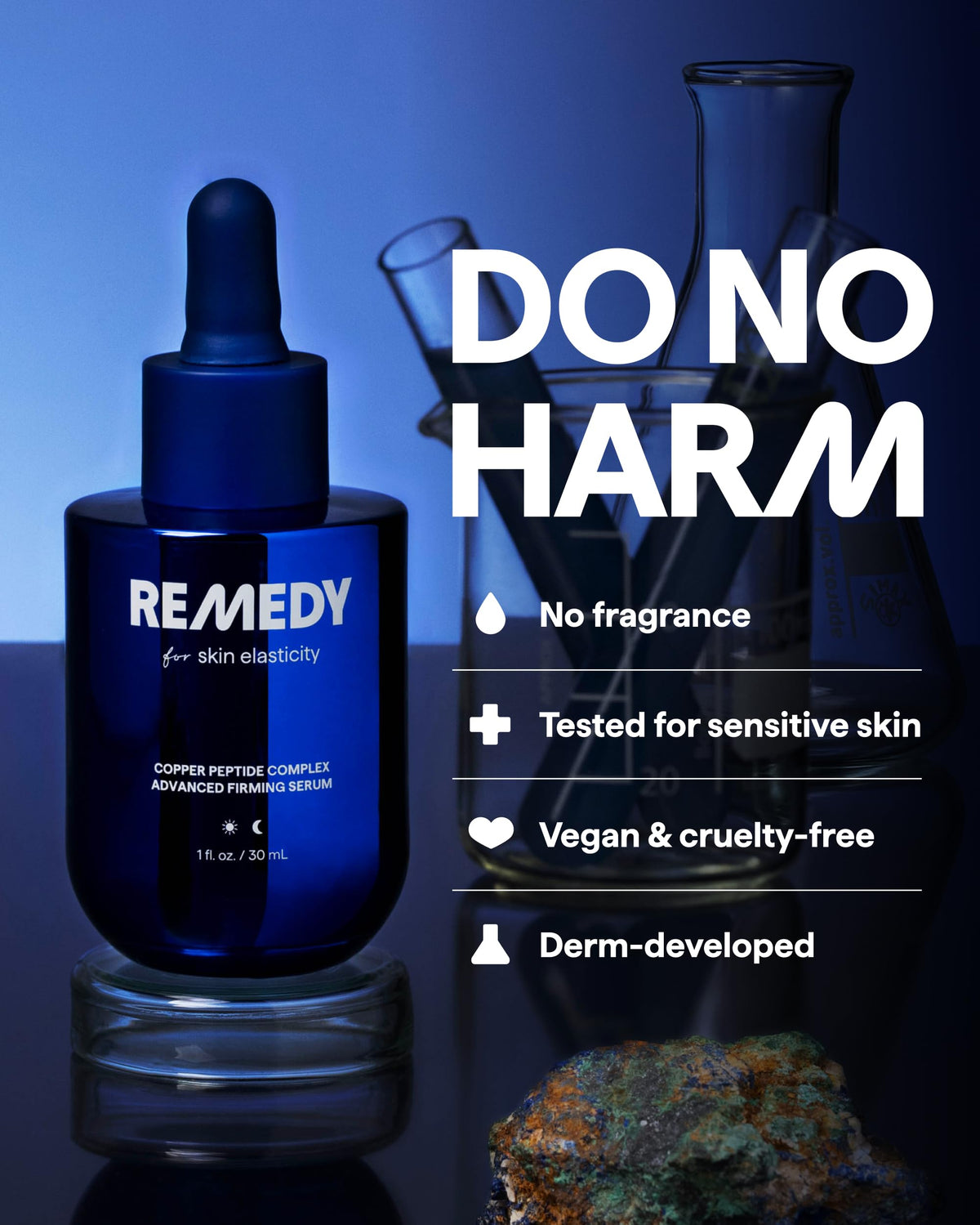 Remedy Science Copper Peptide Complex Firming Serum close-up