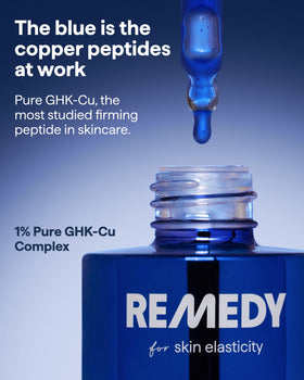 Remedy Science Copper Peptide Complex Firming Serum with other skincare products
