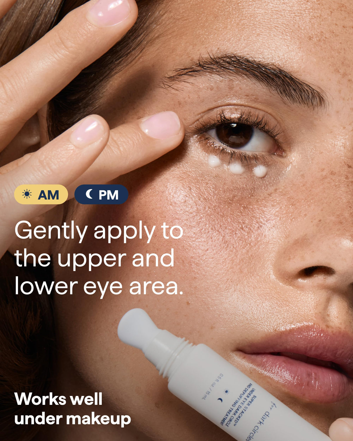 Remedy Science Dark Circles Eye Cream on a vanity