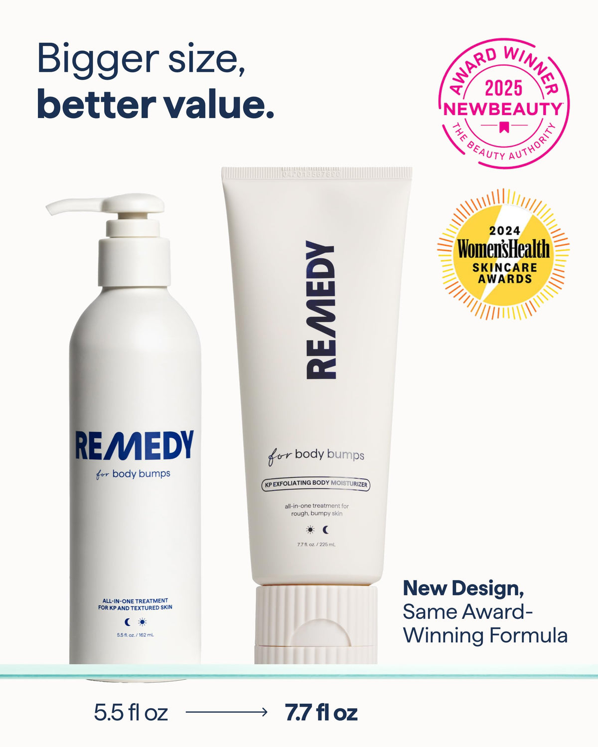 Remedy Science KP Body Moisturizer 259g side view