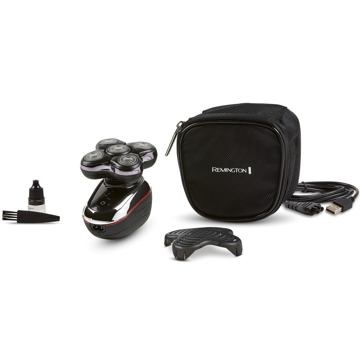 Remington Balder Deluxe XR7100 front view with titanium blades