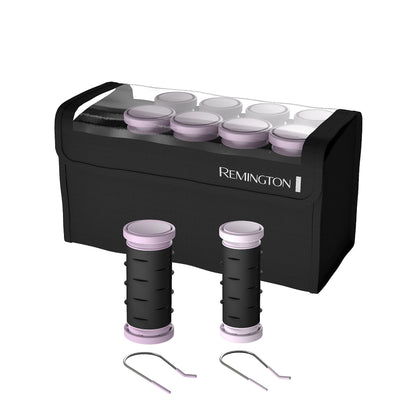 Remington Compact Ceramic Hot Rollers 10-piece set front view