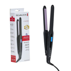 Remington Flat Iron 1/2 inch in lifestyle setting on a bathroom counter