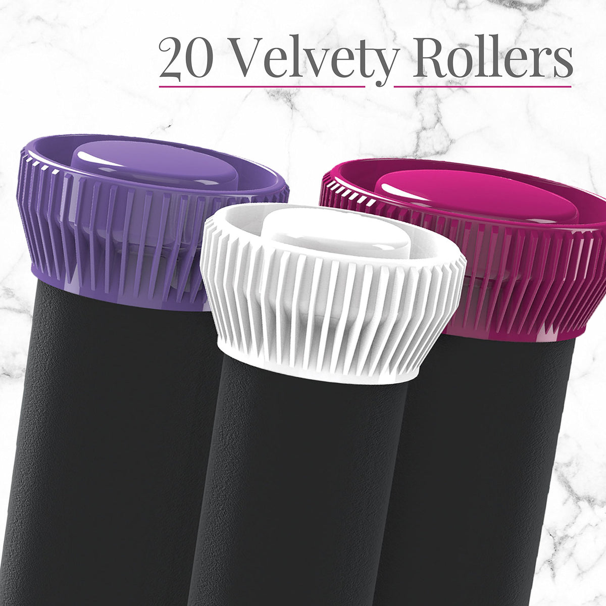 Remington hot rollers in various sizes for different hair lengths