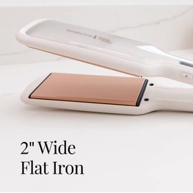 Remington Shine Therapy 2 Inch Hair Straightener temperature control display