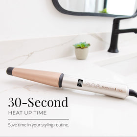 Remington Shine Therapy Tapered Curling Wand packaging