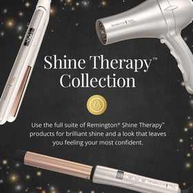 Remington Shine Therapy Tapered Curling Wand with included heat glove