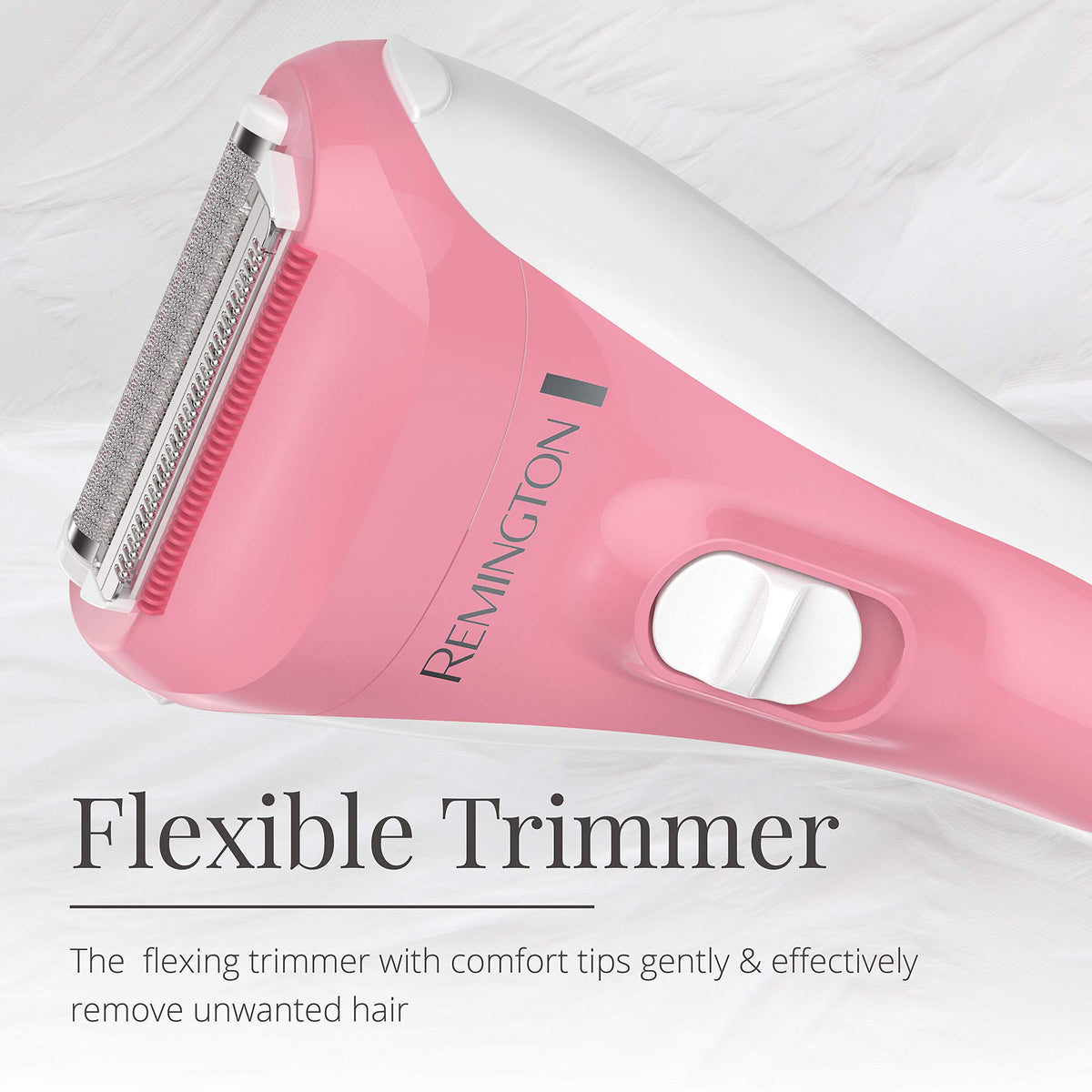Remington Smooth & Silky Electric Shaver with bikini trimmer headguard