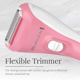 Remington Smooth & Silky Electric Shaver with bikini trimmer headguard
