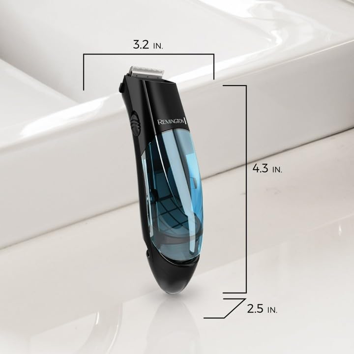 Remington Vacuum Hair Clippers with all accessories laid out