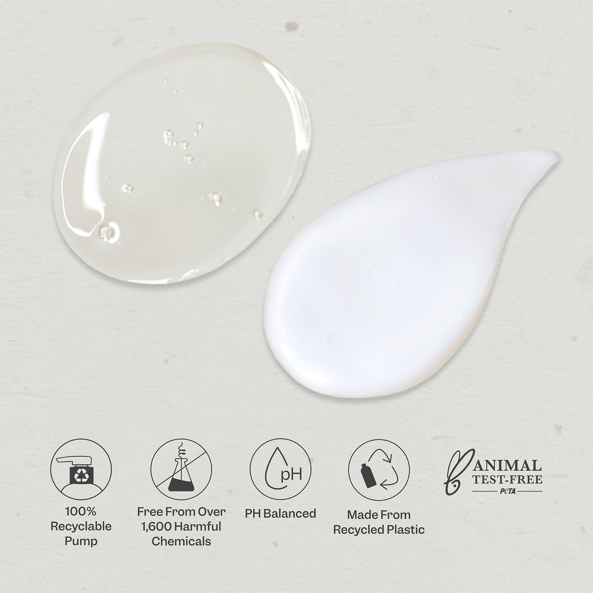 RENPURE Biotin & Collagen Shampoo lathering in hand