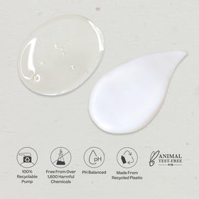 RENPURE Biotin & Collagen Shampoo lathering in hand