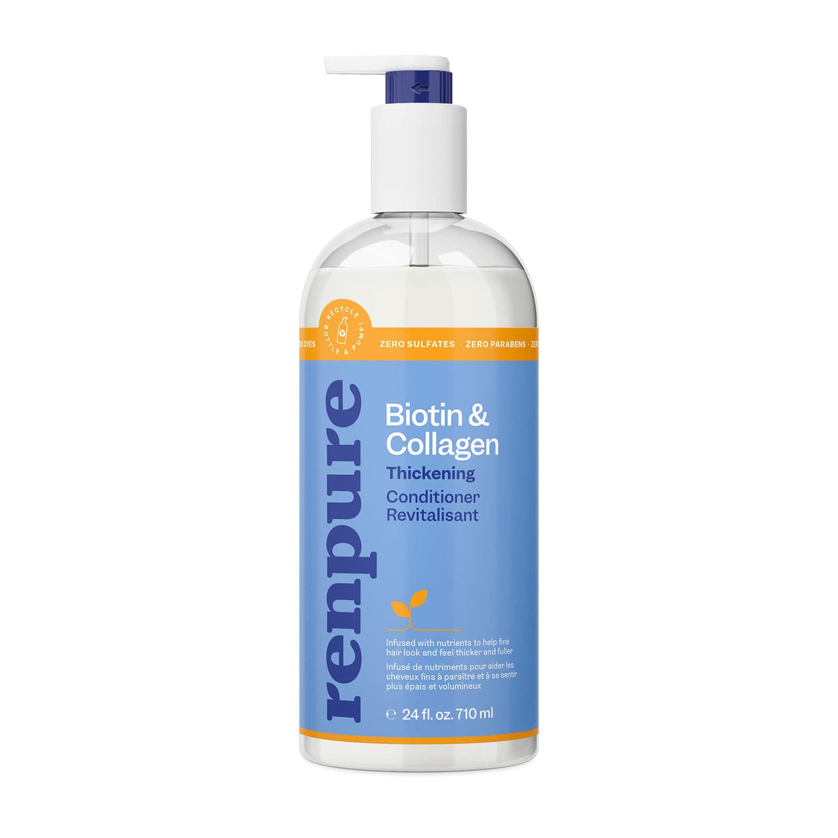 RENPURE Biotin & Collagen Thickening Conditioner 771g front view