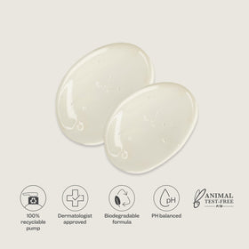 RENPURE Coconut & Vitamin E Body Wash texture close-up