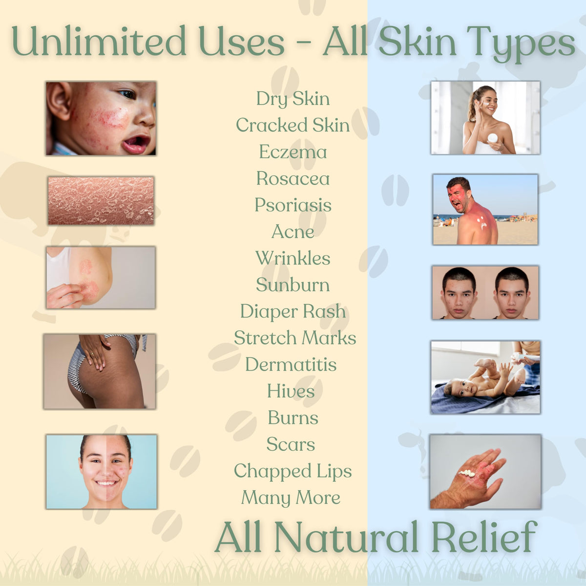 Reroot Organics Naked Tallow Balm 190g lifestyle scene