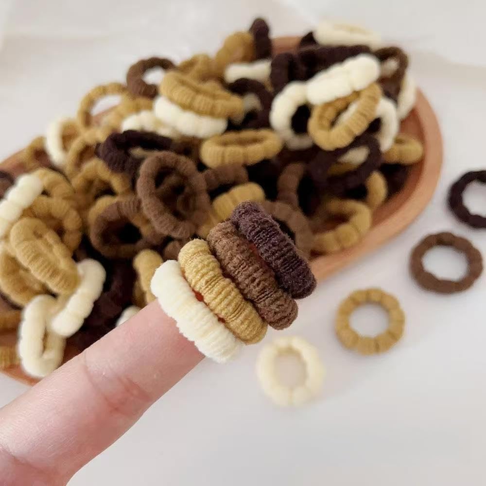 Resealable bag of WDGROW small hair ties
