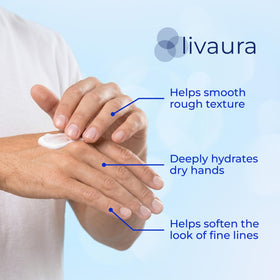 Retinol Hand Cream for Men showing non-greasy formula