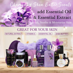 Reusable makeup organizer included with Saint Roy Spa Gift Basket