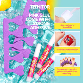 Reusable sponge toe separator from Teenitor kit