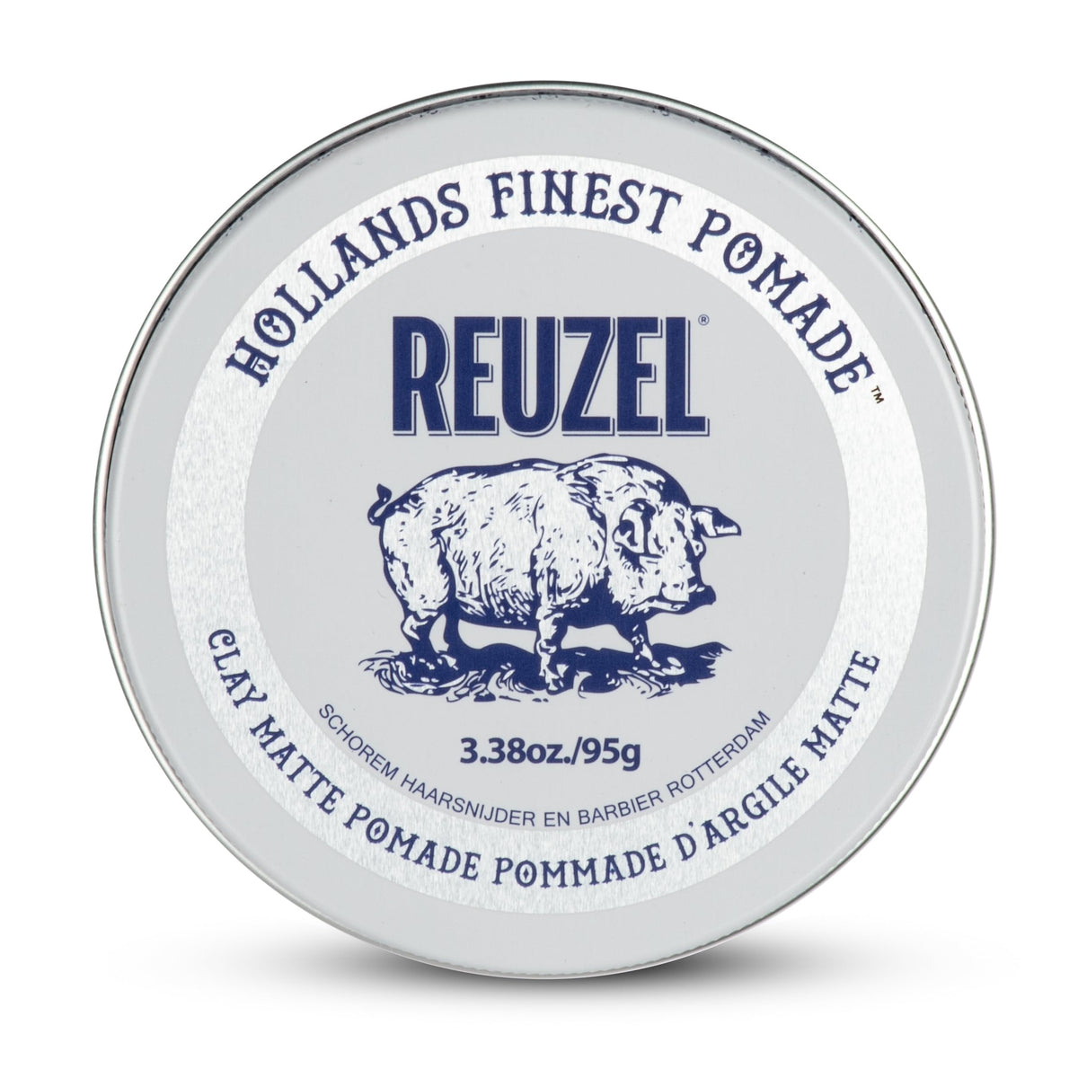 REUZEL Clay Matte Pomade 100g front view