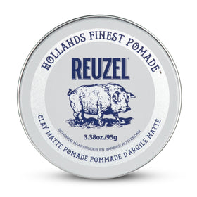 REUZEL Clay Matte Pomade 100g front view